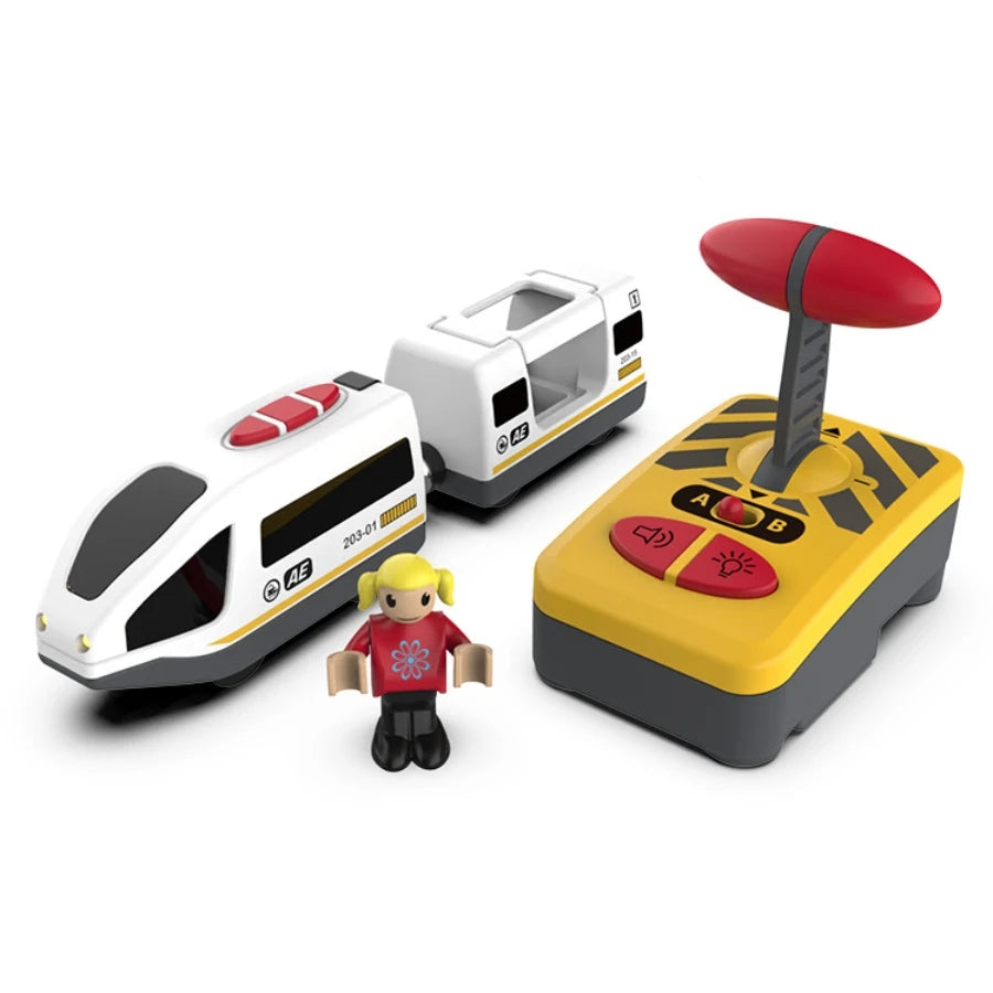 Electric Magnetic Wooden Trains