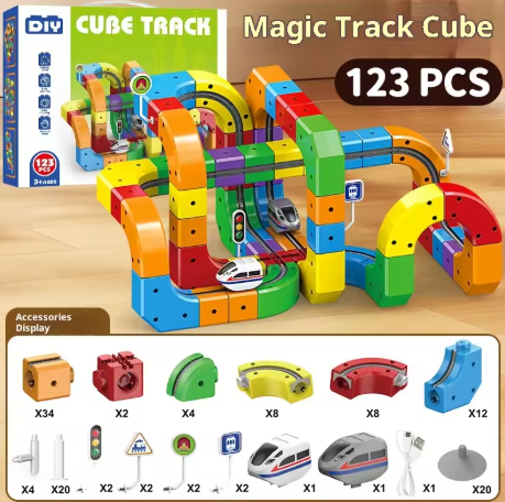 Magnetic Maze Train Adventure