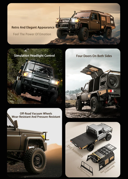 RC Crawler 1:12 Full Scale 4WD