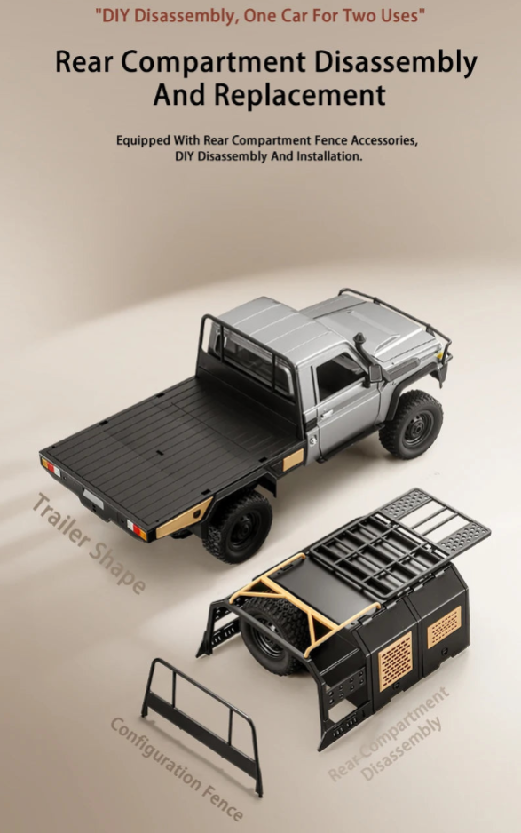 RC Crawler 1:12 Full Scale 4WD