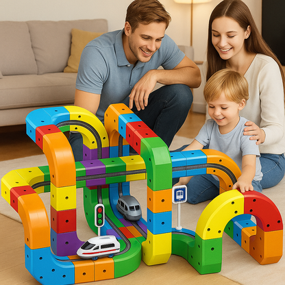 Magnetic Maze Train Adventure