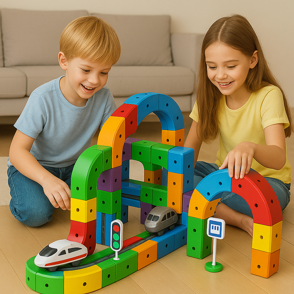 Magnetic Maze Train Adventure