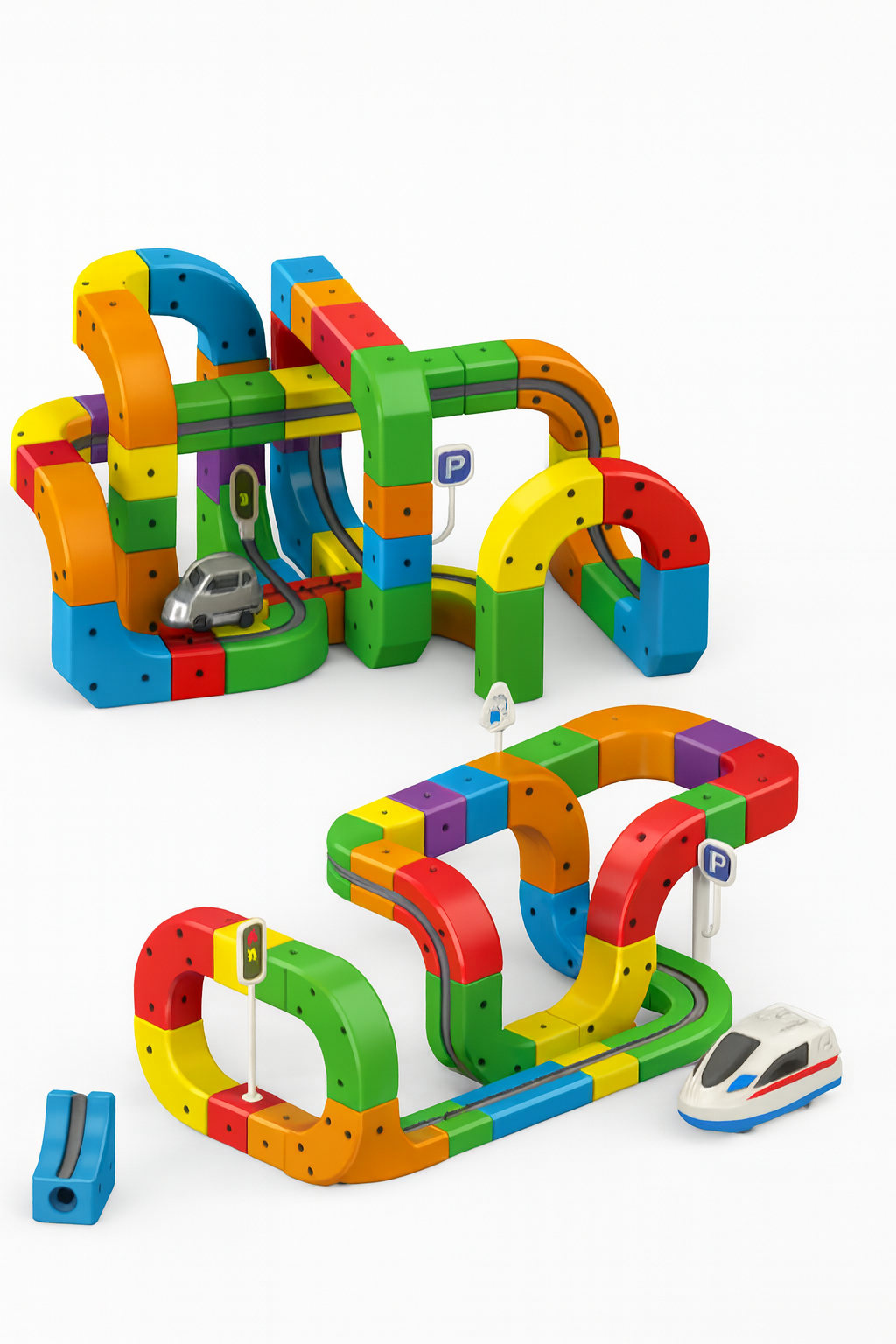 Magnetic Maze Train Adventure