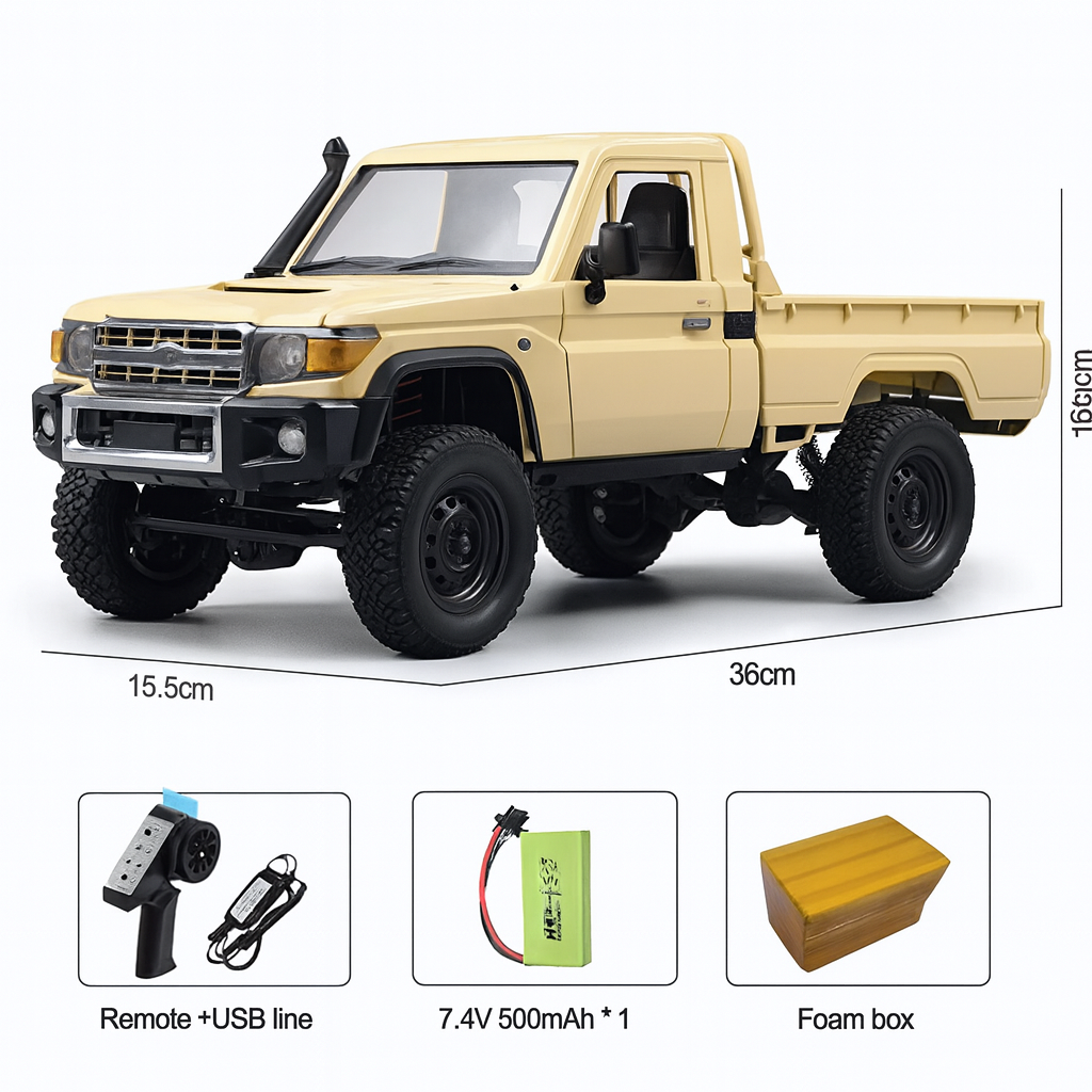 RC Crawler 1:12 Full Scale 4WD