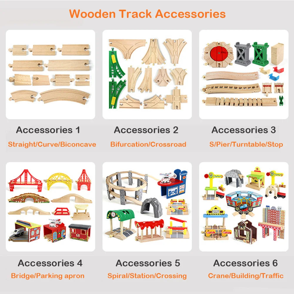 Wooden Track Set