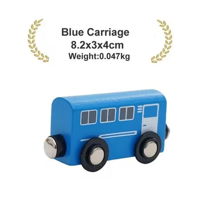 Wooden Magnetic Trains