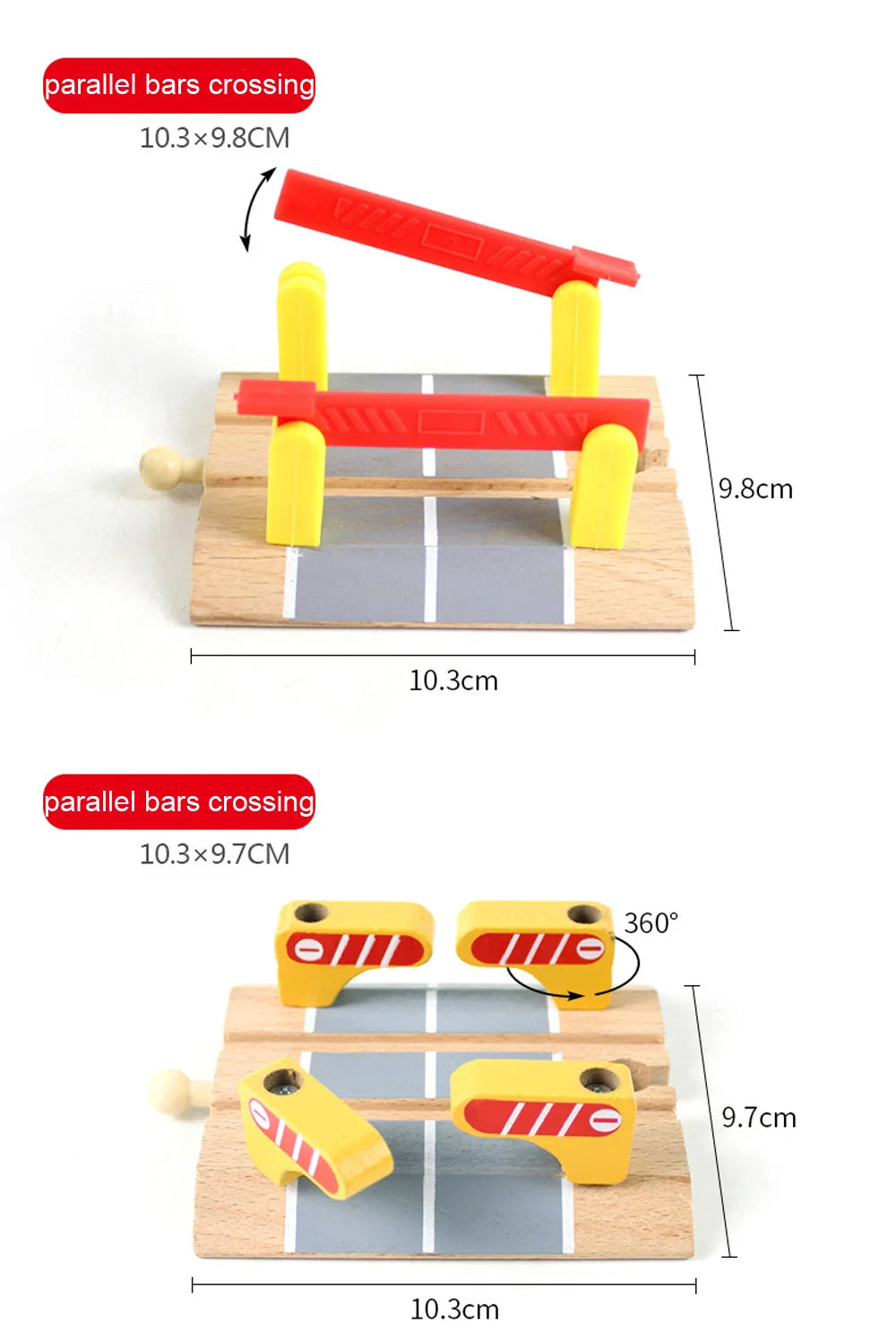 Wooden Train Tracks Accessories