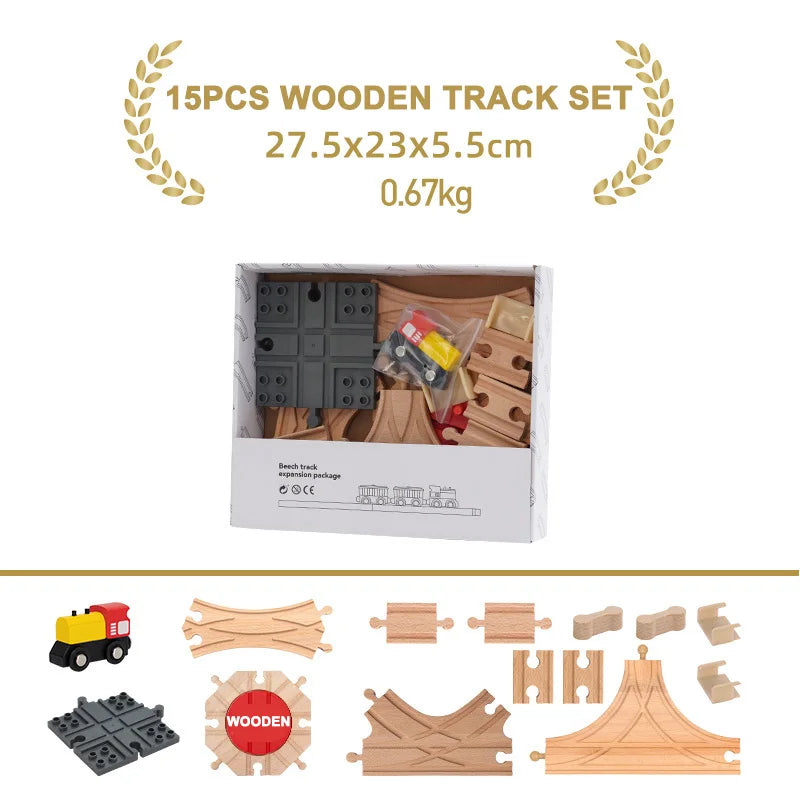 Wooden Track Set