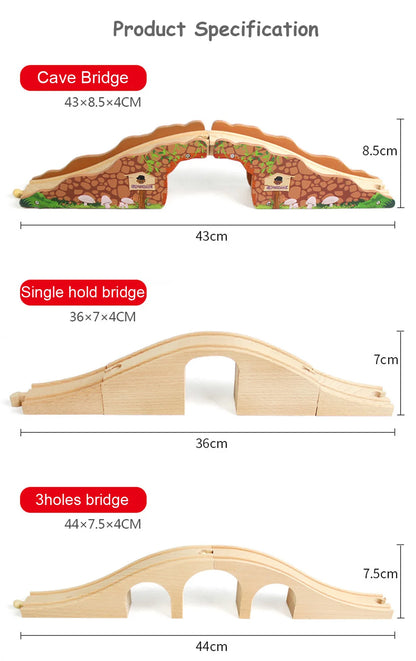 Wooden Train Tracks Accessories