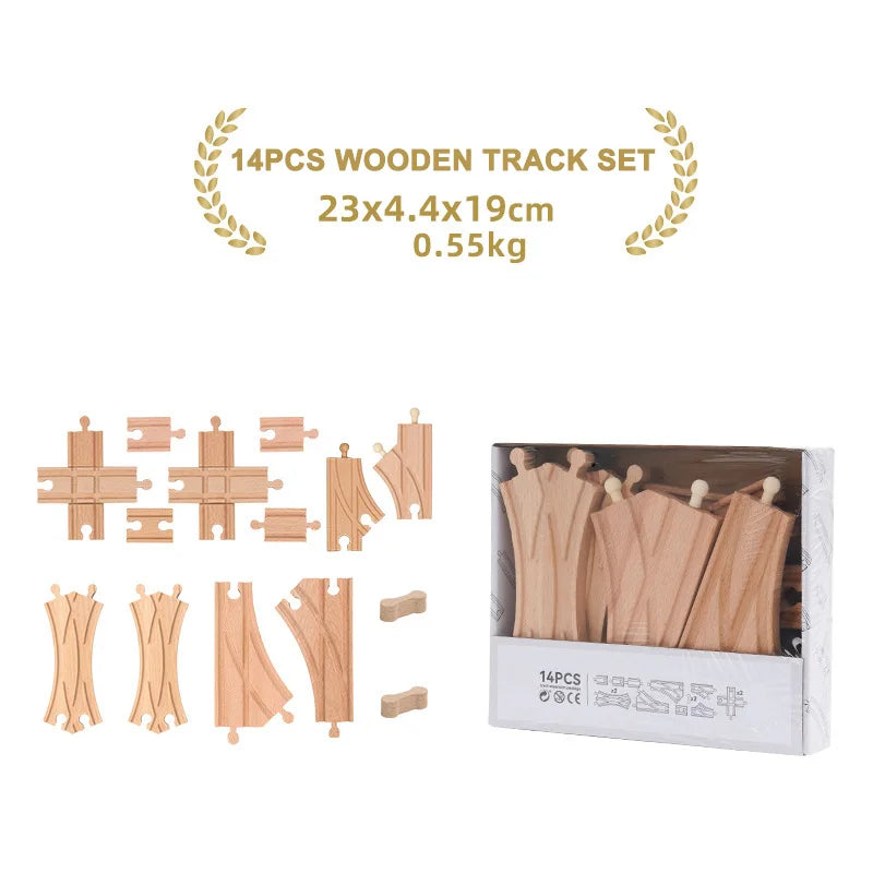 Wooden Track Set