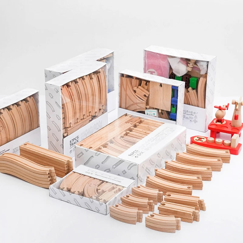 Wooden Track Set