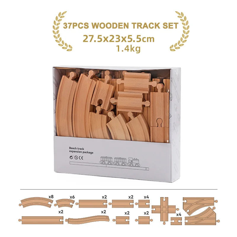 Wooden Track Set