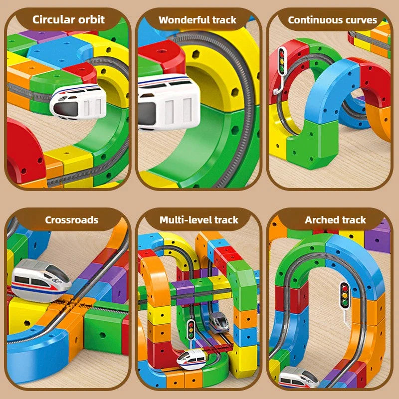 Magnetic Maze Train Adventure
