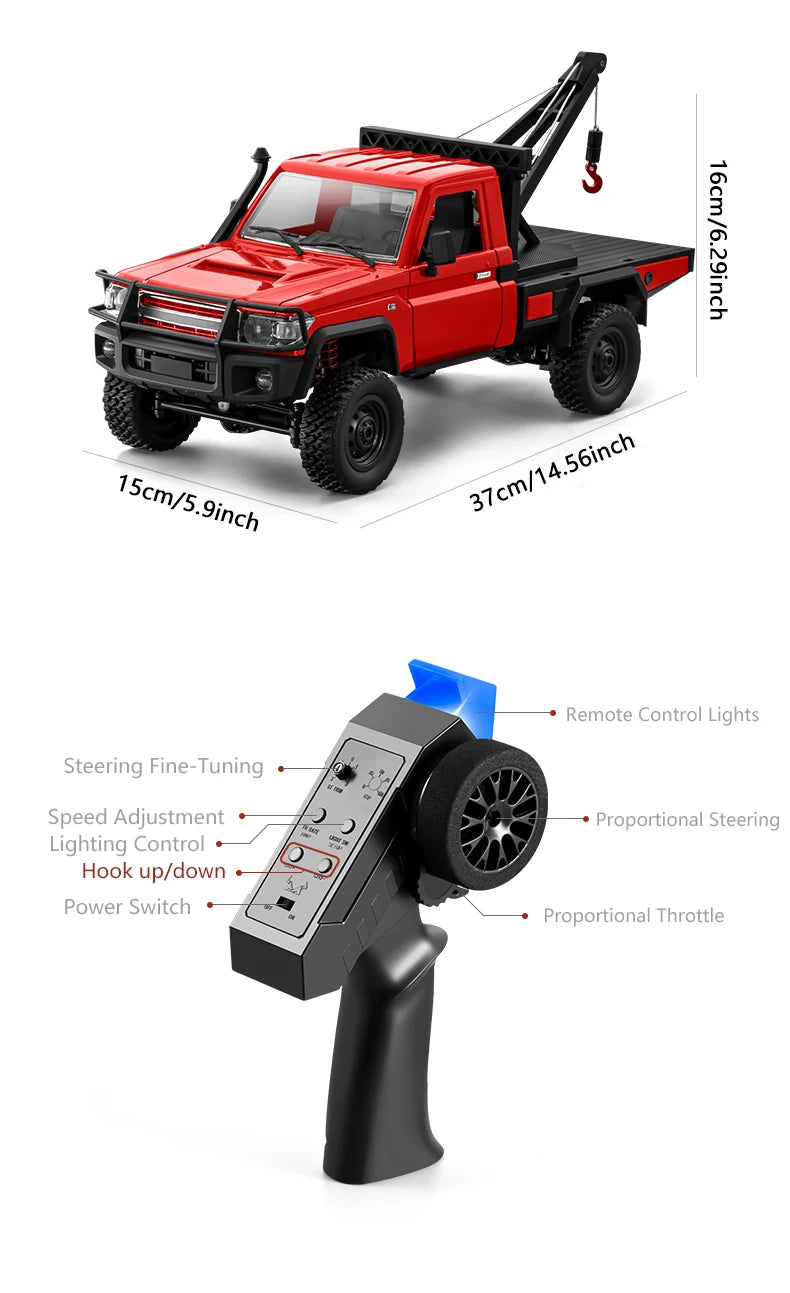 RC Crawler 1:12 Full Scale 4WD