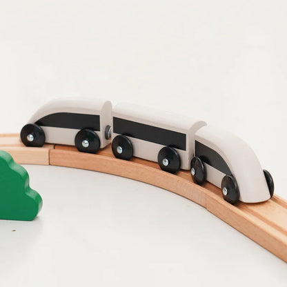Wooden Magnetic Trains