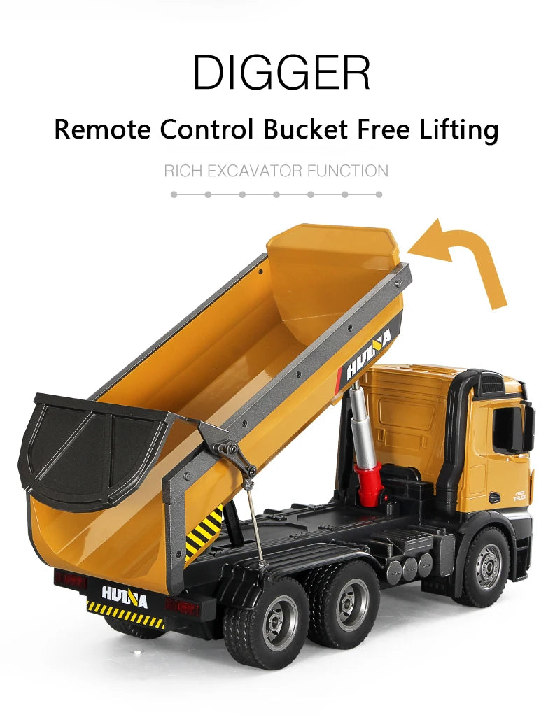 Premium Dump Truck HUINA 1573