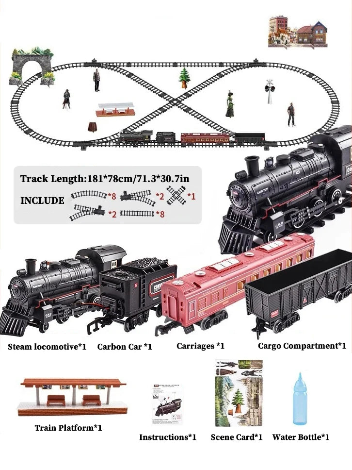 Electric Railway Steam Train