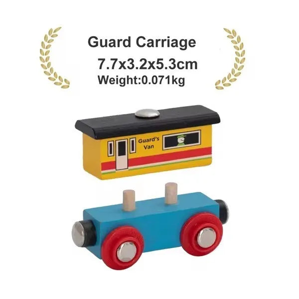 Wooden Magnetic Trains