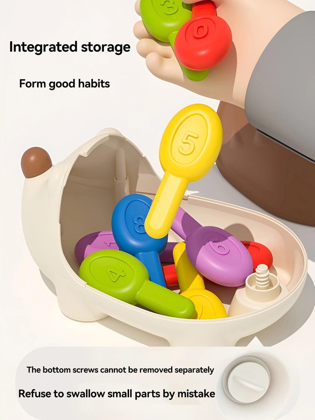 Children's Hedgehog Educational Puzzle