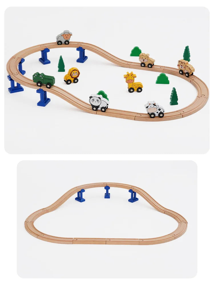 Wooden Track Set