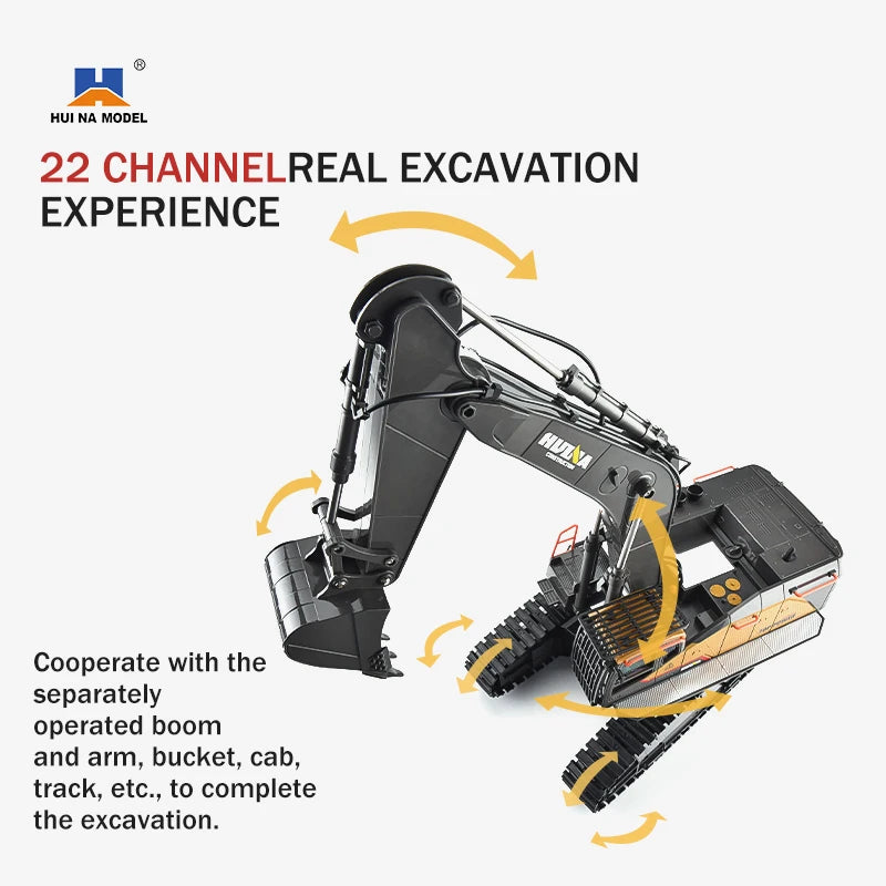 Premium Excavator HUINA 1592