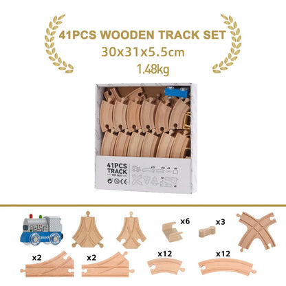 Wooden Track Set