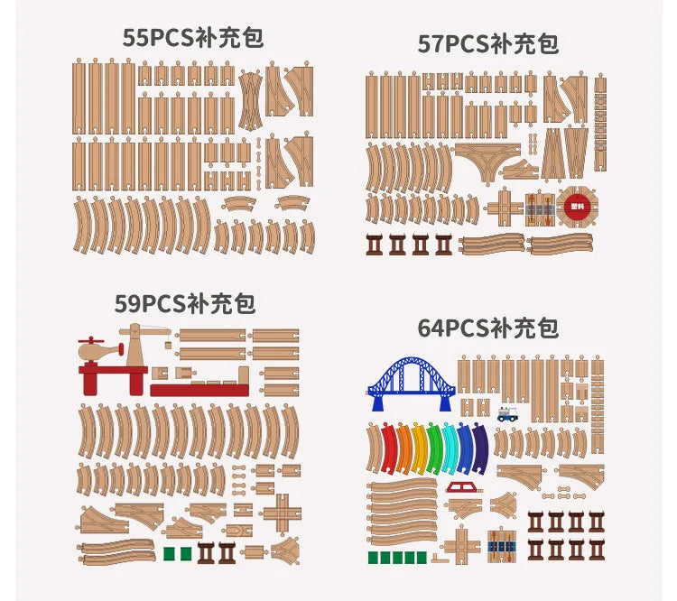 Wooden Track Set