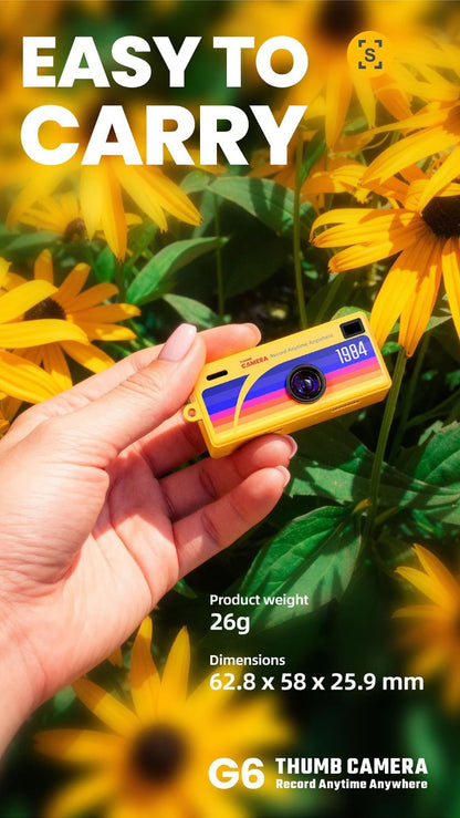 Retro 1984 Thumb Camera 1080P HD