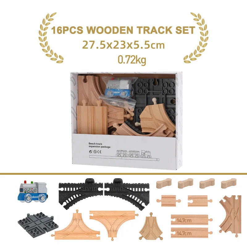 Wooden Track Set