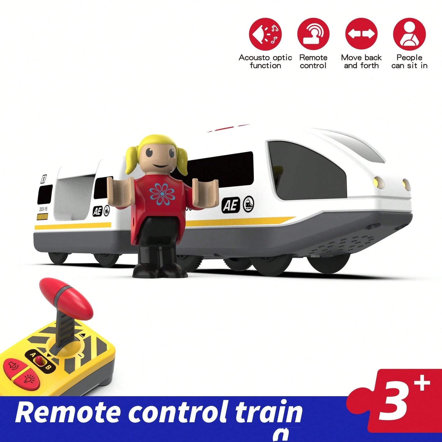 Electric Magnetic Wooden Trains