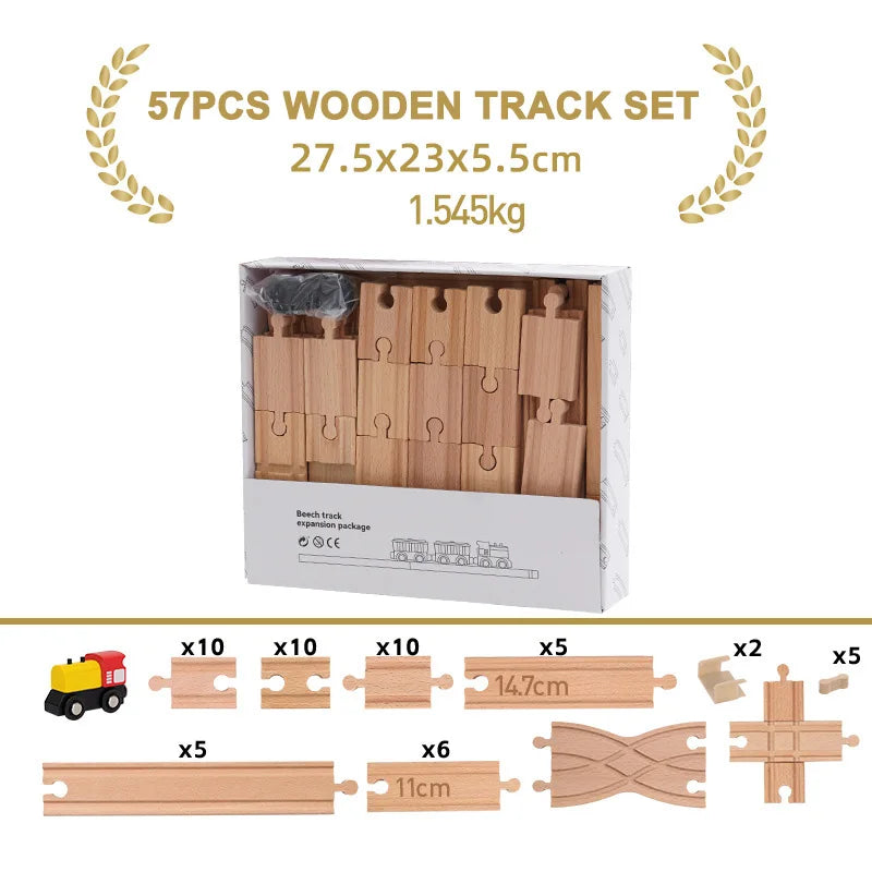 Wooden Track Set
