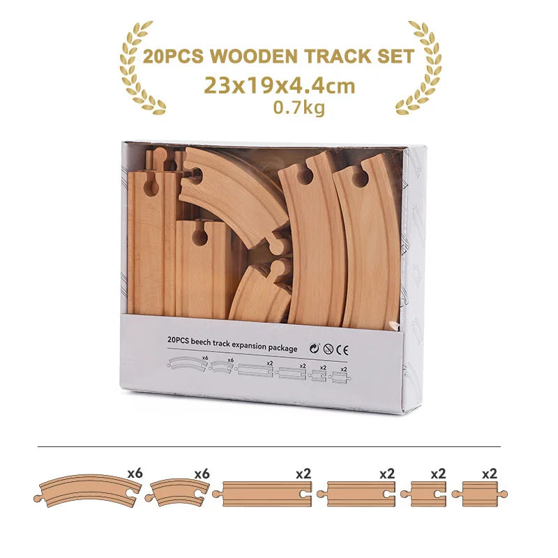 Wooden Track Set