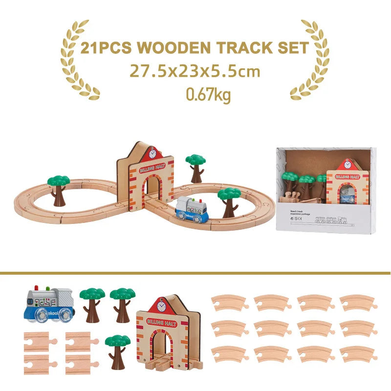 Wooden Track Set