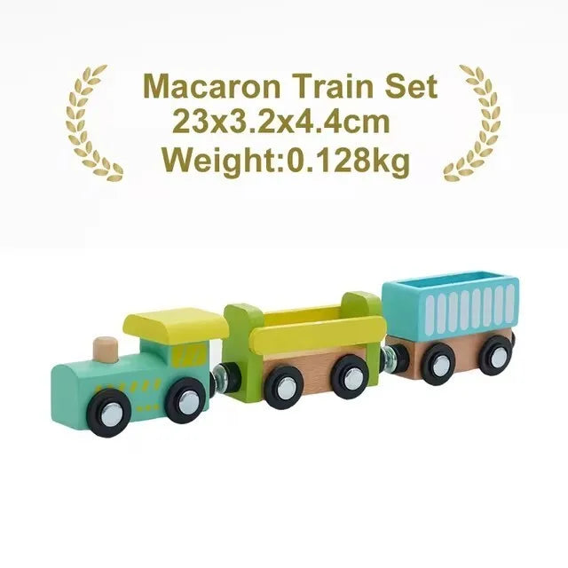 Wooden Magnetic Trains