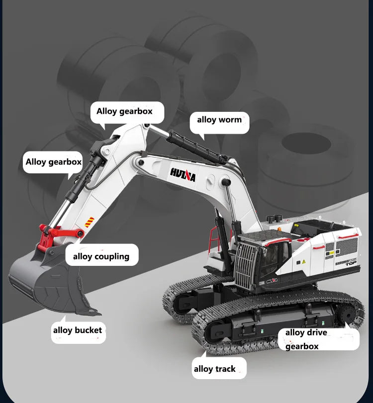 High End Luxury Excavator Huina 1594