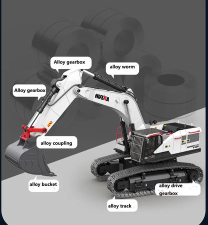 High End Luxury Excavator Huina 1594