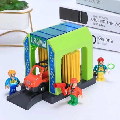 Wooden Train Tracks Accessories