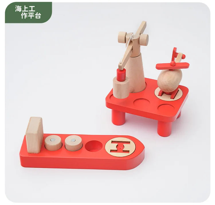 Wooden Track Set