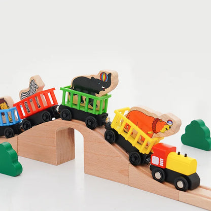 Wooden Magnetic Trains