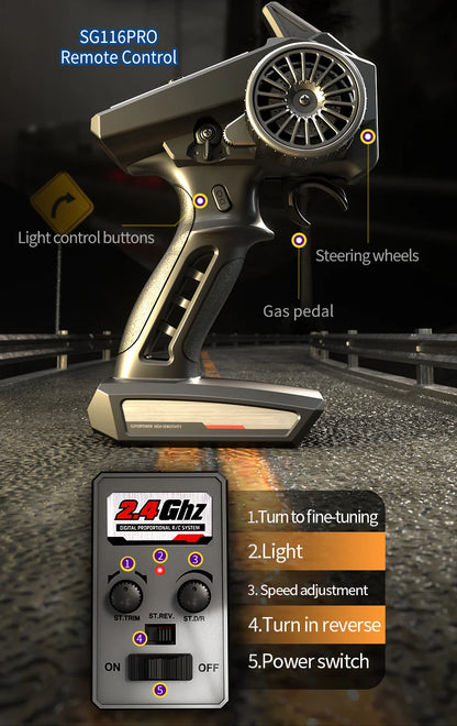 SG116MAX 80KM/H High Speed RC Car