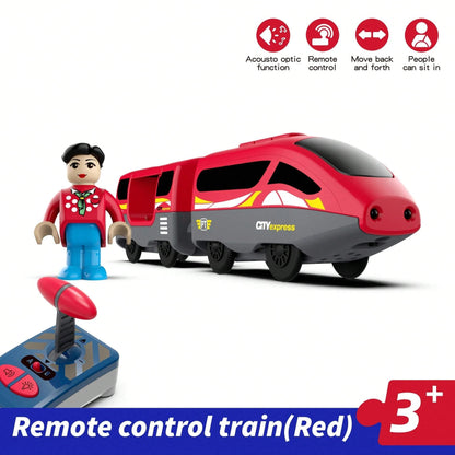 Electric Magnetic Wooden Trains