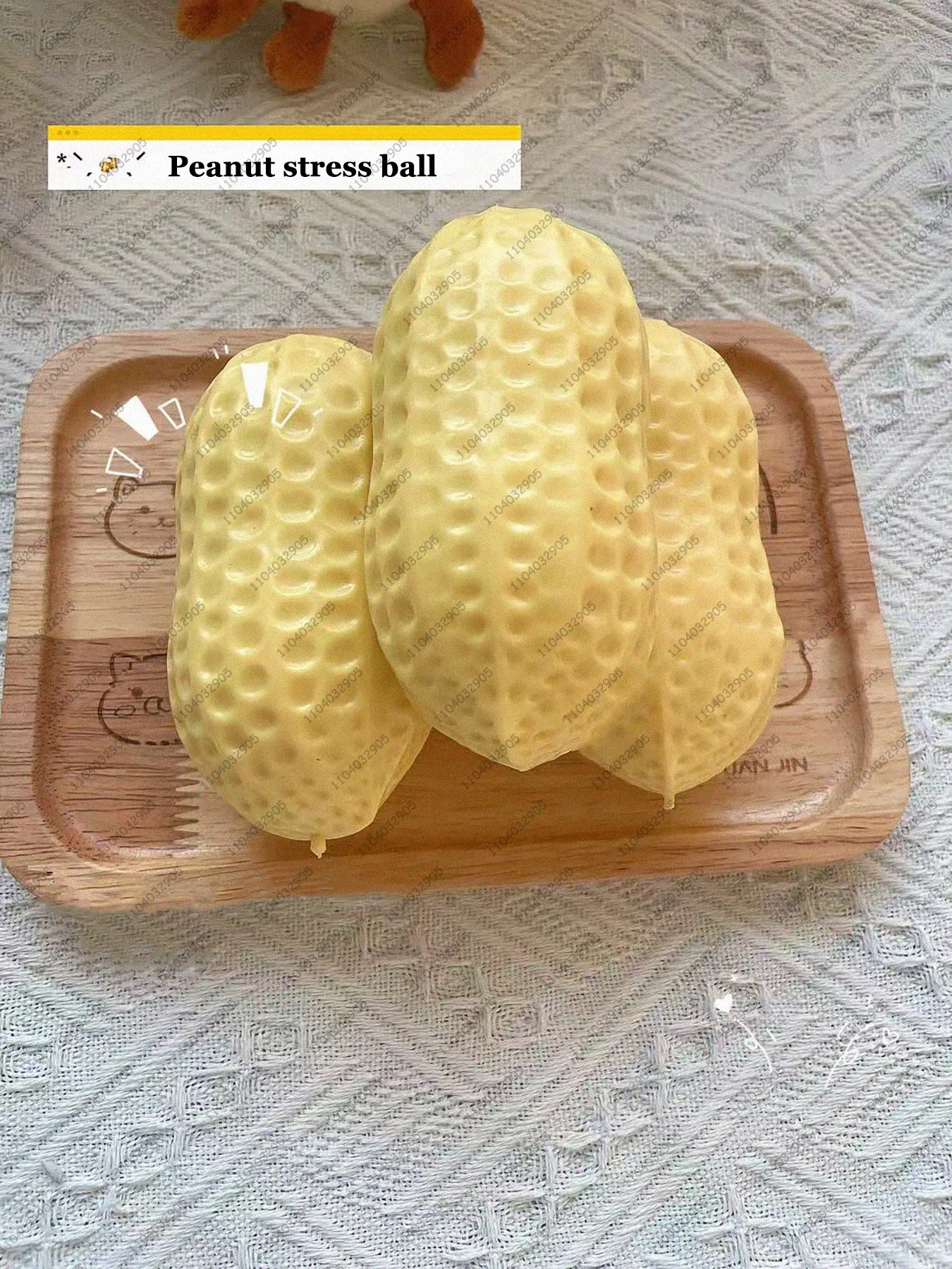 Peanut Stress Ball Crunchy Squeeze