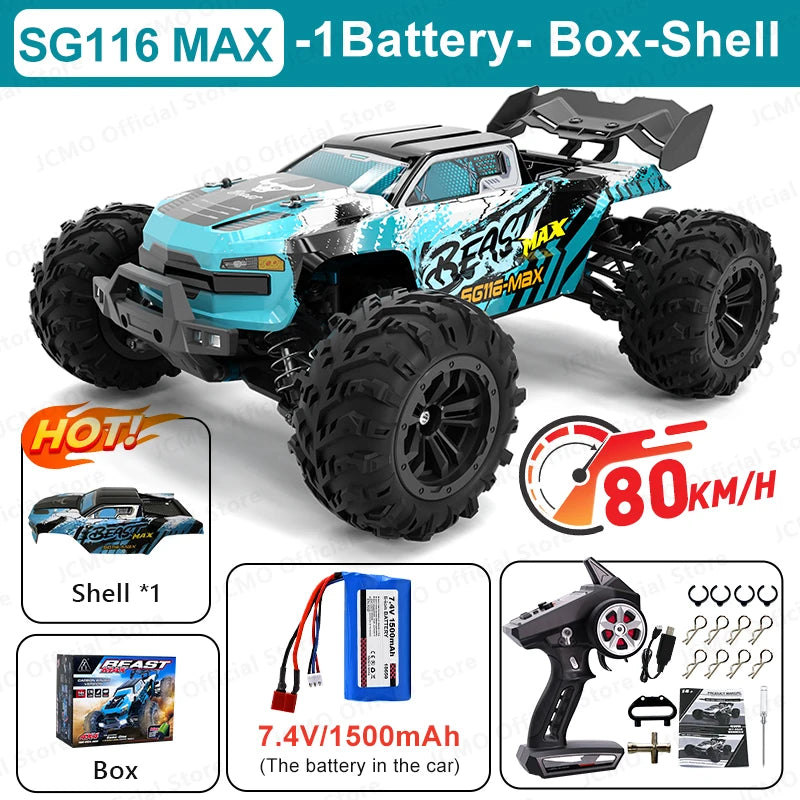 SG116MAX 80KM/H High Speed RC Car