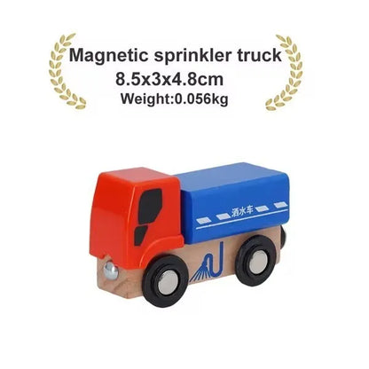 Wooden Magnetic Trains