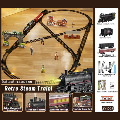 Electric Railway Steam Train