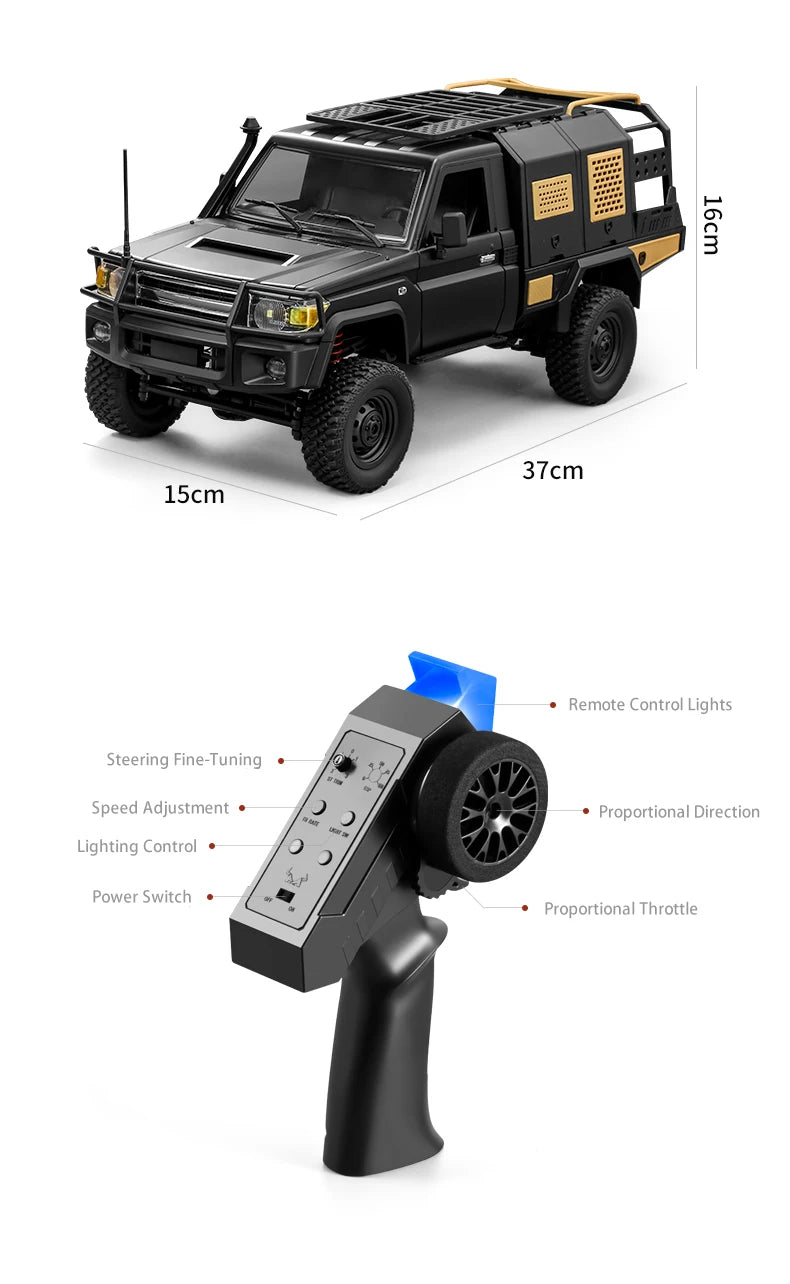 RC Crawler 1:12 Full Scale 4WD