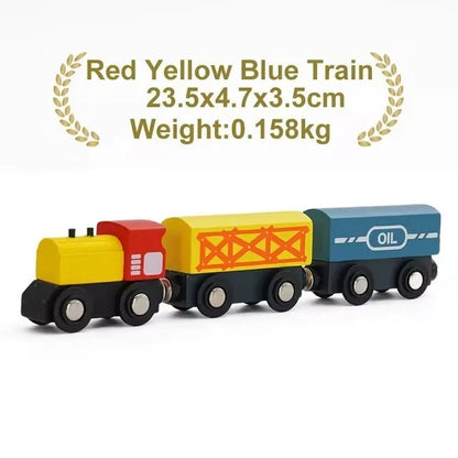 Wooden Magnetic Trains