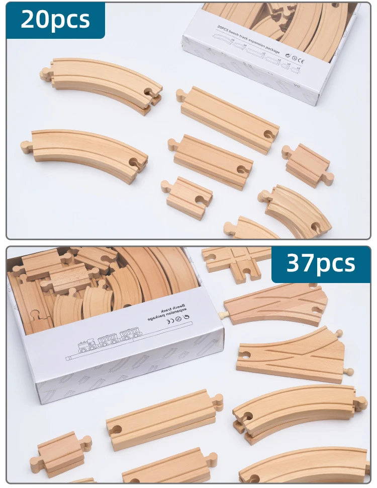 Wooden Track Set