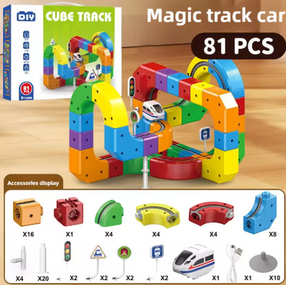 Magnetic Maze Train Adventure