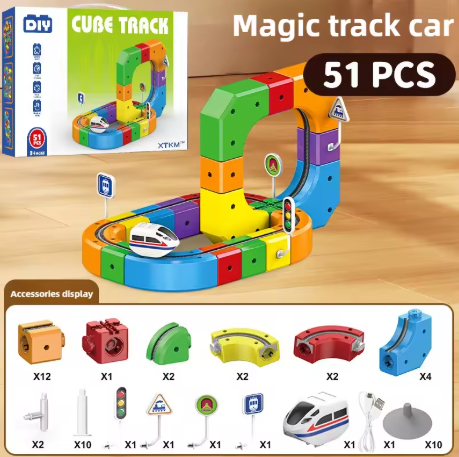 Magnetic Maze Train Adventure